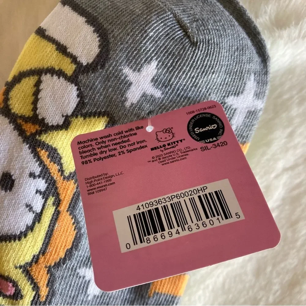 Hello Kitty 5 Pair Zodiac No Show Socks Astrology Horoscope NWT Women's